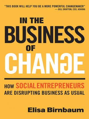 cover image of In the Business of Change